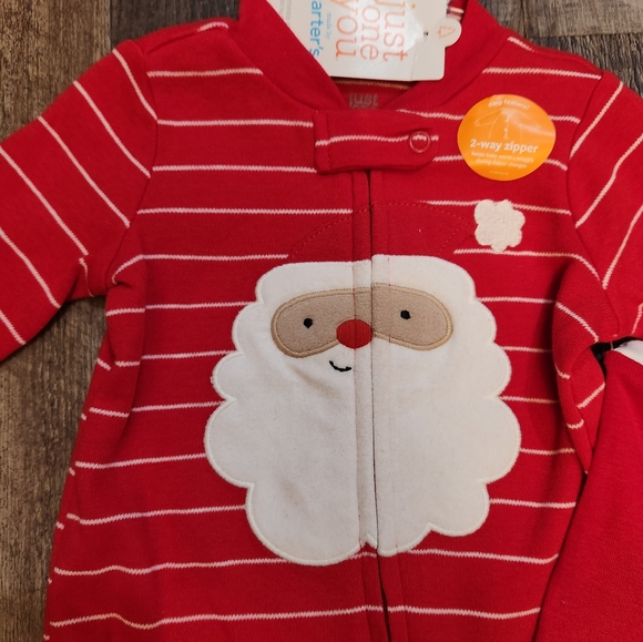 Carter's Santa Onesie - Picture 2 of 4